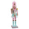 Kerstversiering Blauw Roze Soldaat 14 x 12 x 52 cm
