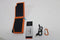 Xtorm Solar powerbank - Outdoor oplader op zonne-energie - 10.000 mAh - Fast Charge - led power indicator - USB 2x - USB-C - oranje
