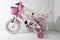 Volare Rose Kinderfiets - Meisjes - 12 inch - Roze - Twee handremmen