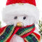 Kerstversiering Multicolour Sneeuwpop 16 x 9 x 19 cm