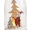 Kerstversiering Multicolour Kerstman Fles 8,3 x 8,3 x 28,5 cm