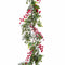 Kerstkrans Rood Groen Plastic 150 x 8 x 8 cm
