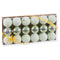 Kerstballen Groen Plastic Ø 6 cm (18 Stuks)