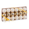 Kerstballen Gouden Plastic Ø 5 cm (18 Stuks)