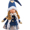 Kerstversiering Blauw Meisje 16 x 10 x 52 cm