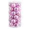 Kerstballen Roze Plastic Ø 6 cm (30 Stuks)