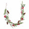 Kerstkrans Rood Groen Plastic Ananas 15 x 15 x 135 cm