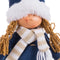 Kerstversiering Blauw Meisje 15 x 10 x 62 cm