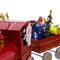 Kerstversiering Multicolour Trein Kerstman 39 x 11 x 23 cm