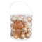 Kerstballen Gouden Plastic Ø 5 cm (40 Stuks)