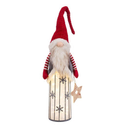 Kerstversiering Rood Kerstman 16 x 11 x 62 cm