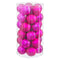 Kerstballen Fuchsia Plastic Ø 6 cm (30 Stuks)
