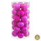 Kerstballen Fuchsia Plastic Ø 6 cm (30 Stuks)