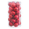 Kerstballen Rood Plastic Ø 6 cm (30 Stuks)