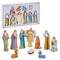 Kerststal set Multicolour Hars Geboorte/Bethlehem 20 x 12 x 3 cm