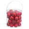 Kerstballen Rood Plastic Ø 5 cm (40 Stuks)