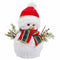 Kerstversiering Multicolour Sneeuwpop 20 x 12 x 22 cm