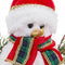 Kerstversiering Multicolour Sneeuwpop 20 x 12 x 22 cm