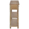 Wandtafel 110x30x76 cm bewerkt hout
