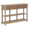 Wandtafel 110x30x76 cm bewerkt hout