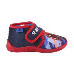 3D-Slippers Voor in Huis Spider-Man Blauw Rood Schoenmaat 24