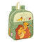 Schoolrugzak Mufasa Groen Beige 22 x 27 x 10 cm