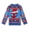 Uniseks Trui Spider-Man Blauw Maat 6 Jaar