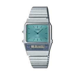 Horloge Uniseks Casio VINTAGE EDGY COLLECTION Zilverkleurig