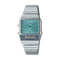 Horloge Uniseks Casio VINTAGE EDGY COLLECTION Zilverkleurig