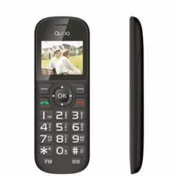 Mobiele Telefoon voor Bejaarden Qubo D-1803BK 1,75"