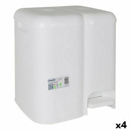 Vuilnisemmer Tontarelli Patty Wit (4 Stuks)