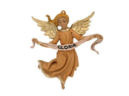 Euromarchi - Engel met wit doek tekst gloria 10 cm