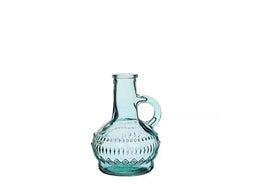 Hortus - Fles lille zacht blauw, dia. 7x10 cm