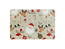 Unique Living - Placemat present 43.5x28.5 cm sand