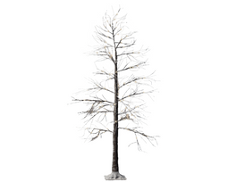 Lumineo - LED boom d110h210 cm bruin/warm wit