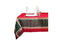 Unique Living - Tafelkleed oliver 300x150 cm rood/groen
