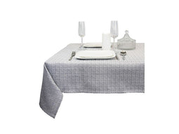 Unique Living - Tafelkleed xenna 250x145 cm zilver