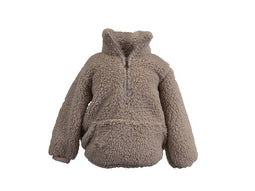 Unique Living - Hoodie willow kids 43x47 cm taupe