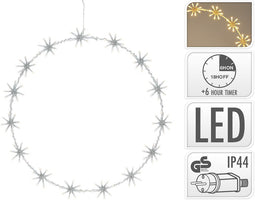 Nampook - Ring 45 cm 120Led Warm Wit