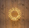 Anna's Collection - Krans metaal 1200led ip44 trafo met timer en dimmer 36x8 cm classic warm