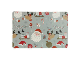 Unique Living - Placemat present 43.5x28.5 cm d.grijs