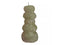 Hortus - Pebble candle d7xh15 cm, groen