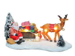 Oosterik Home - Kerstman Met Slee