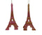Kurt S. Adler - 6 inch Eiffel Tower Ornament X 2. II 5x5x10 cm kerstornament