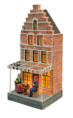 Oosterik Home - Kersthuis Met Stel op Bistroset