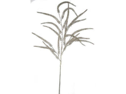 Buitengewoon de Boet - Kunst kattenstaart tak zilver, 90 cm