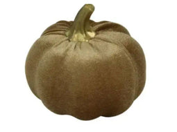 Countryfield - Pompoen pumpa stof ro 8x8x8 cm bruin