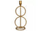 Buitengewoon de Boet - Kandelaar double circle, goud