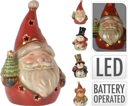 Nampook - Xmas Figure With Led 12X9X17 cm