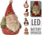 Nampook - Xmas Figure With Led 12X9X17 cm